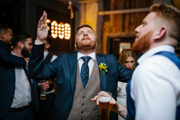 wedding guests first dance Holmes Mill