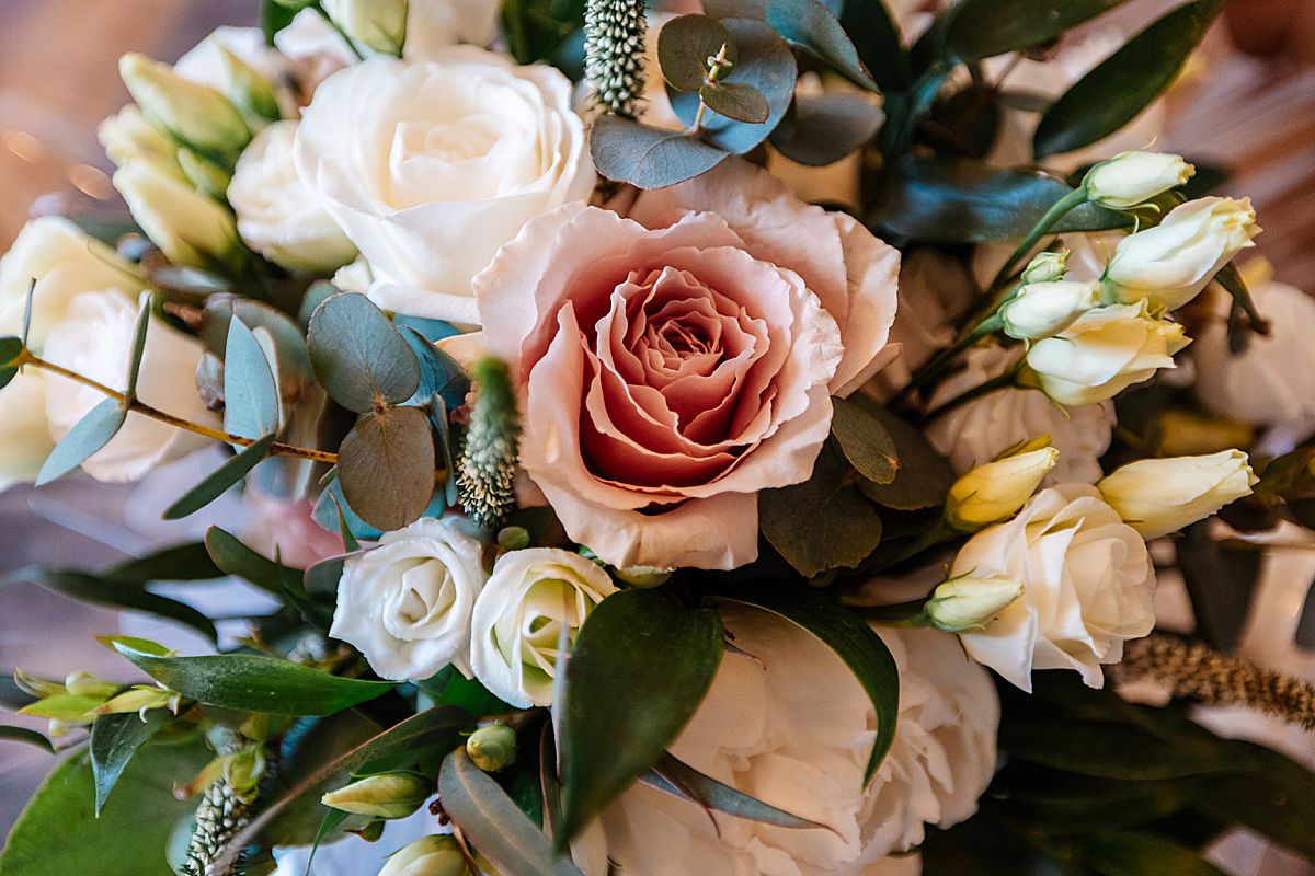 Holmes Mill flowers clitheroe summer half day wedding bride