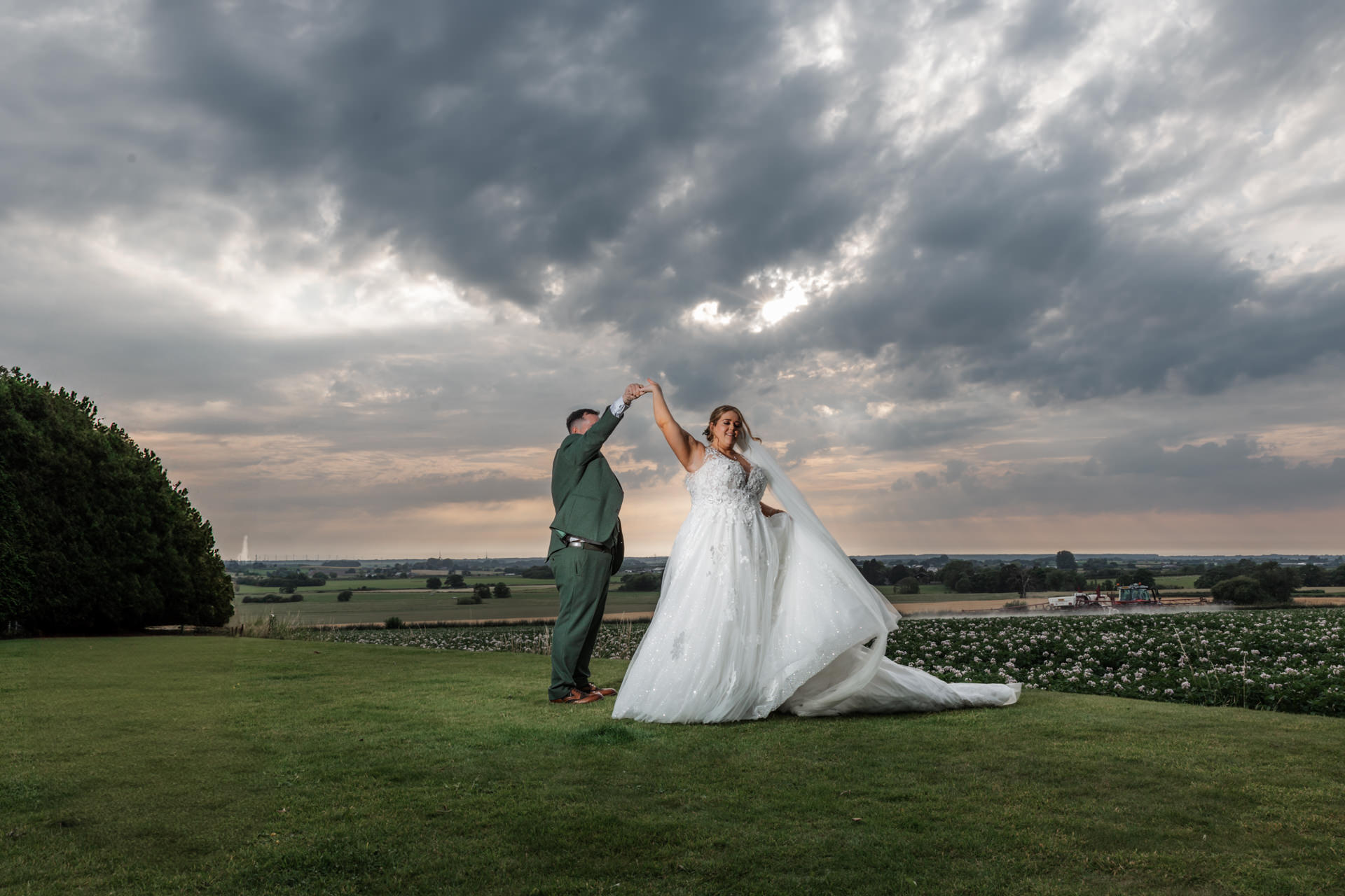 wedding portraits West Tower wedding photography