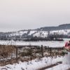 frosty wedding at Bashall Barn Ribble Vallery