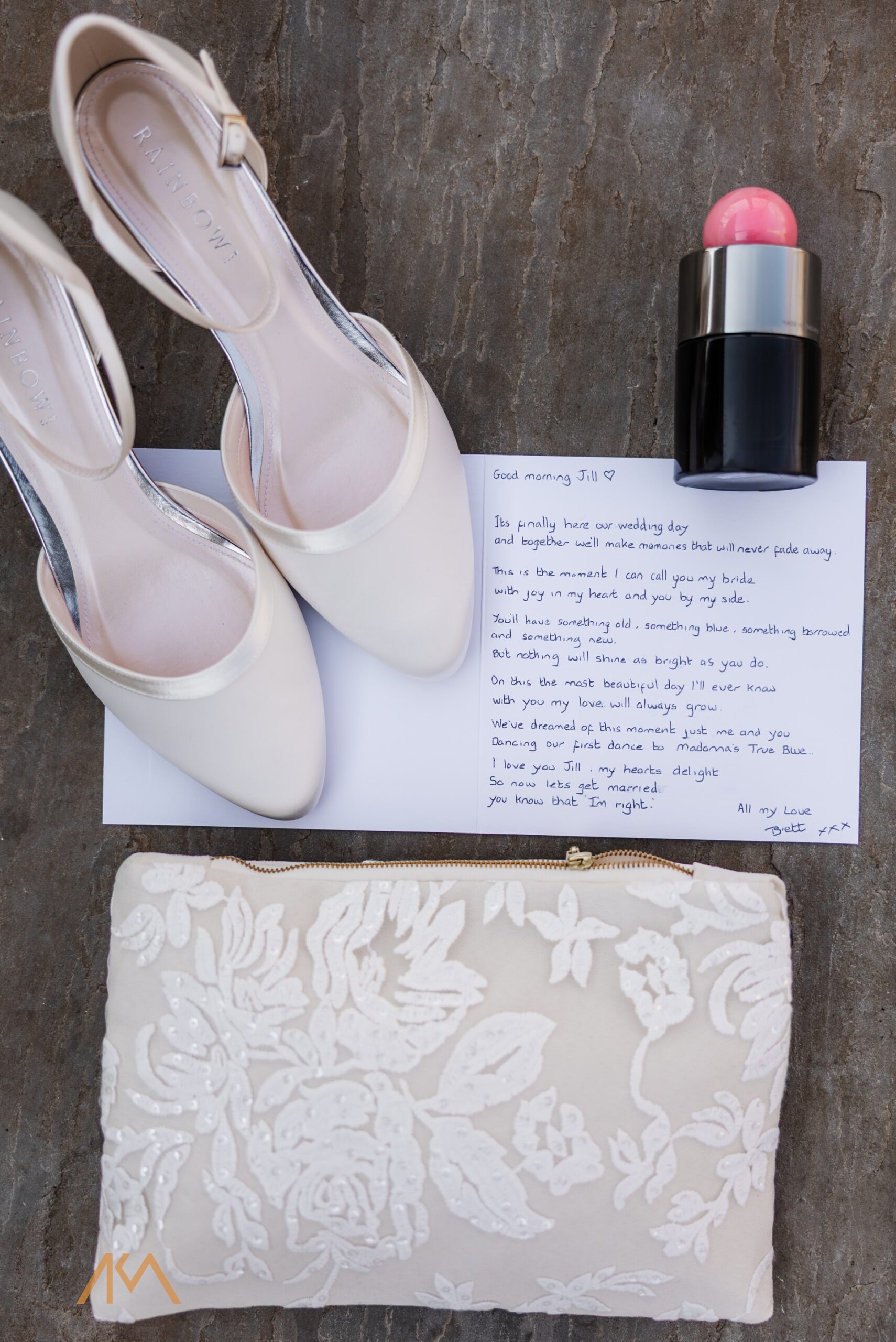 wedding shows letter from the bride