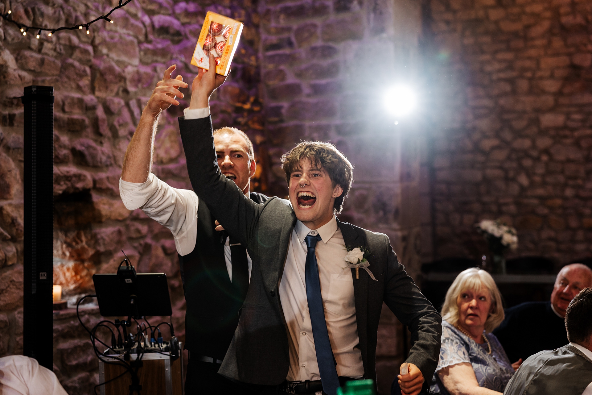 tithe barn browsholme hall speeches sam fitton guest celebration